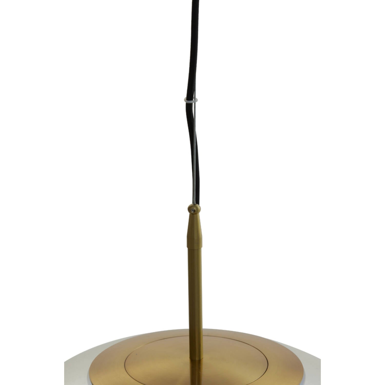 Hanging lamp 48 cm MEDINA antique bronze+glass clear - Aljraiwy Online