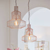 Hanging lamp 50x60 cm FYNN light brown - Aljraiwy Online