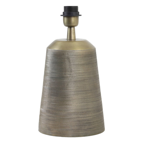 Lamp base 18x28 cm LILOU antique bronze - Aljraiwy Online