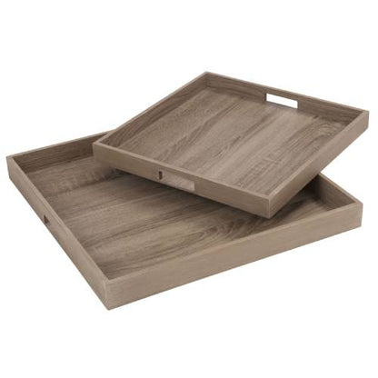 Square Tray Set of 2 - Aljraiwy Online